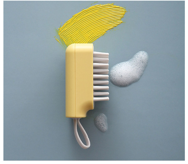 Četvrtasta gumena četka za kupanje