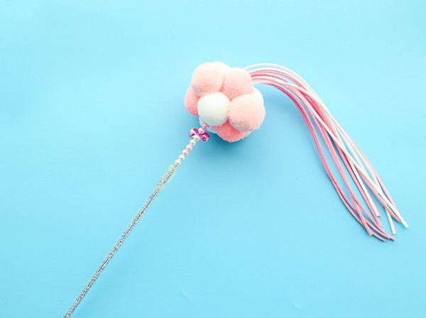 Undița de pescuit tip jucărie pentru pisici