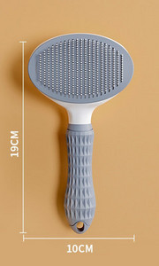 Perie pentru pisici cu buton pentru curatare usoara