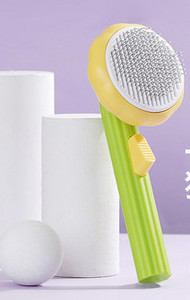 Kassidele sobiv pintsel kammimiseks ja massaažiks