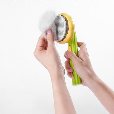 Kassidele sobiv pintsel kammimiseks ja massaažiks