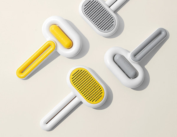 Perie pentru pisici in doua culori