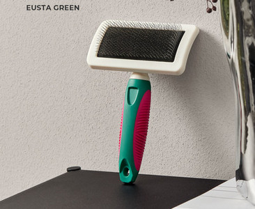 mugava kummist käepidemega kassihari