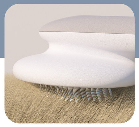 Perie pentru curățarea părului de pisică moartă