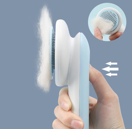 Perie pentru curățarea părului de pisică moartă