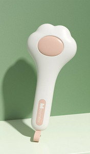 Perie pentru pieptănarea părului și un nasture pentru curățare ușoară