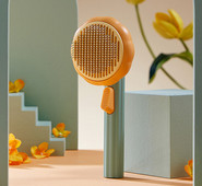 Perie pentru pisici pentru curățarea părului mort