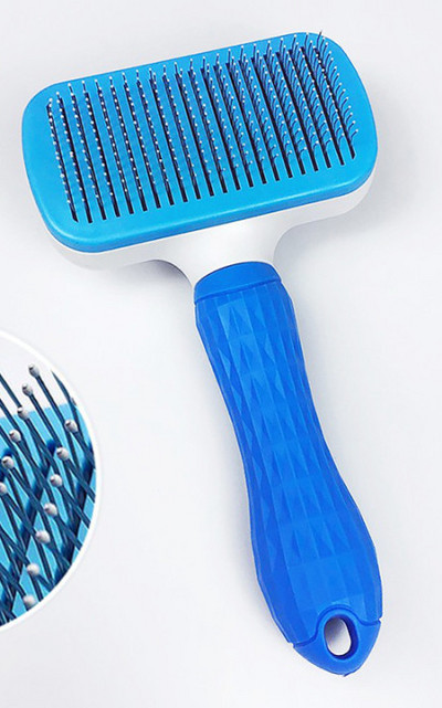 Perie pentru pisici pentru curățarea părului mort