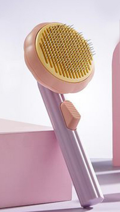 Perie pentru pisici pentru curățarea părului mort