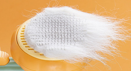 Perie pentru pisici pentru curățarea părului mort