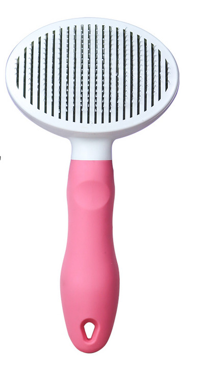 Perie pentru pisici cu funcție de curățare ușoară