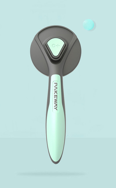 Στρογγυλή πλαστική βούρτσα με εύκολη λειτουργία καθαρισμού