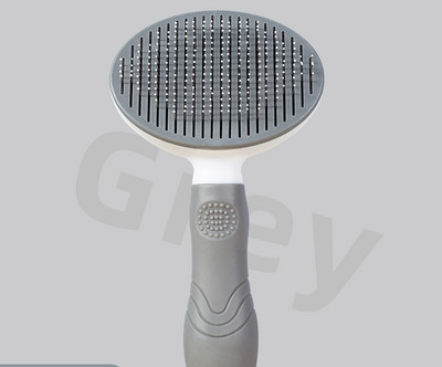 Perie din plastic pentru păr de pisică cu funcție de curățare ușoară