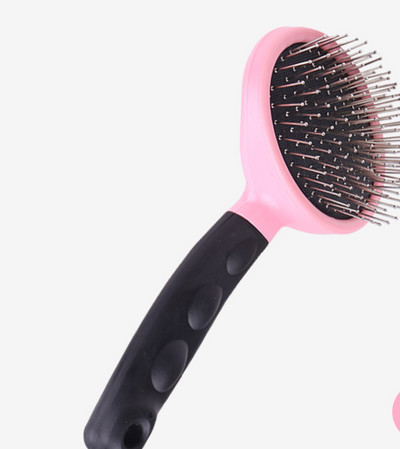 Στρογγυλή πλαστική βούρτσα γάτας