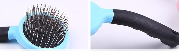 Στρογγυλή πλαστική βούρτσα γάτας