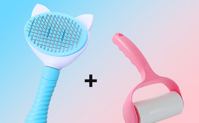 Perie pentru a îndepărta părul de pisică moartă