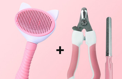 Perie pentru a îndepărta părul de pisică moartă