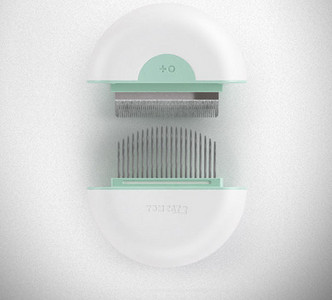 Perie pentru animale de companie - două culori