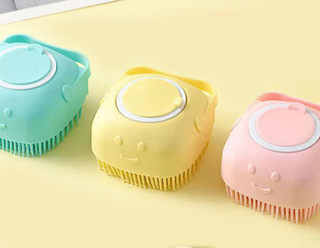 Perie din silicon pentru masajul pisicilor