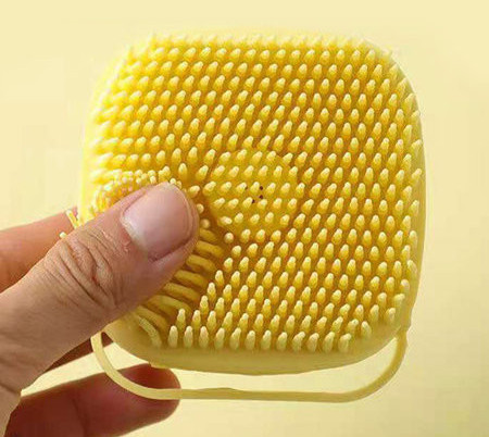 Perie din silicon pentru masajul pisicilor