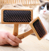 Pintsel või kamm surnud kasside karvade eemaldamiseks