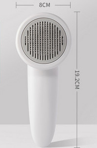 Pieptene pentru animale de companie - două culori