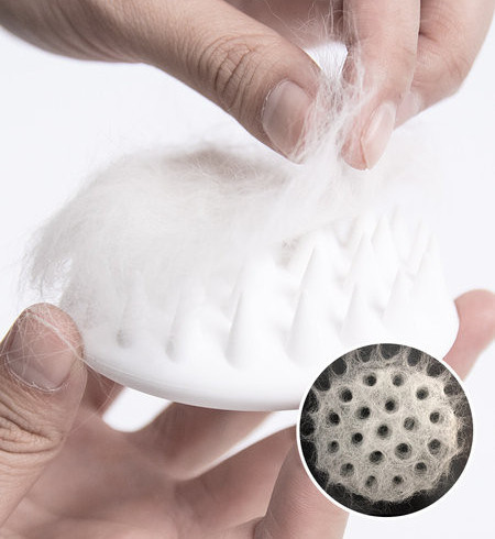 Βούρτσα μασάζ για γάτες για αφαίρεση τριχών