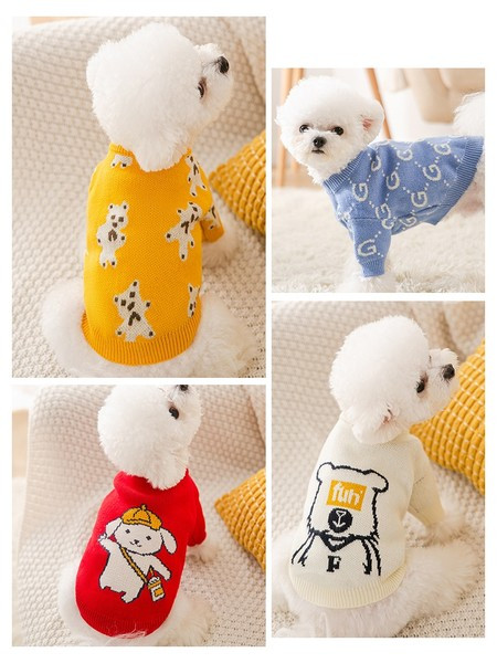 Pleteni pulover za pse različiti modeli