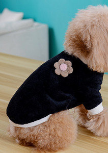 Koertele sobiv sügis-talvine plüüsmantel