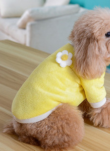 Koertele sobiv sügis-talvine plüüsmantel