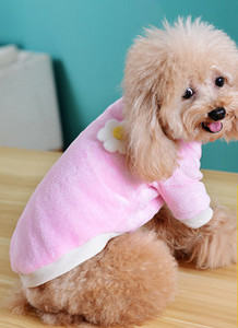 Koertele sobiv sügis-talvine plüüsmantel