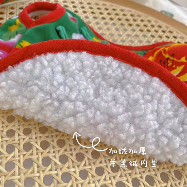 Vestă pentru câini cu model floral