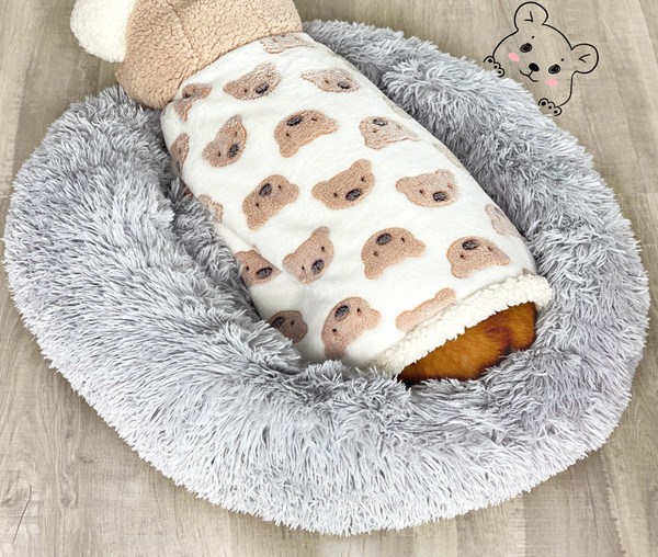 Jachetă de puf pentru câini - trei culori