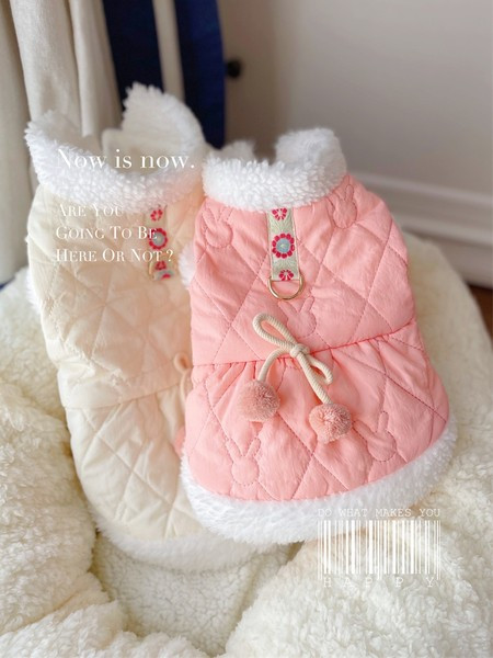 Pehme voodriga sügis-talvised riided koertele