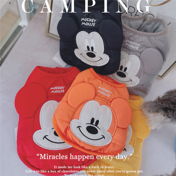 Vestă caldă pentru câini cu aplicație