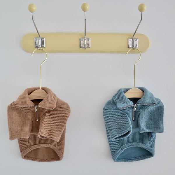 Bluza cu fermoar pentru caini