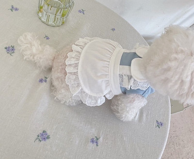 Rochie in doua culori pentru caini