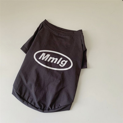 T-shirt υφασμάτινο με απλικέ για σκύλους