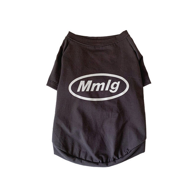 T-shirt υφασμάτινο με απλικέ για σκύλους