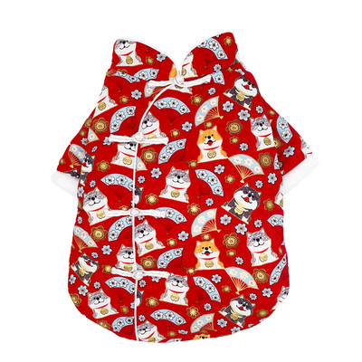 Îmbrăcăminte de toamnă-iarnă cu căptușeală caldă pentru câini