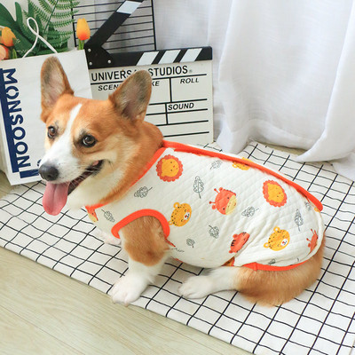 Vesta pentru caini cu model colorat