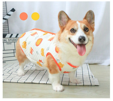 Vesta pentru caini cu model colorat