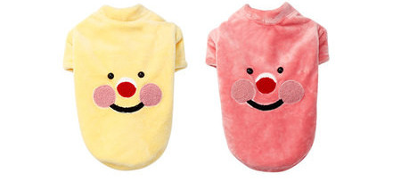 Zimska plišana odjeća za pse