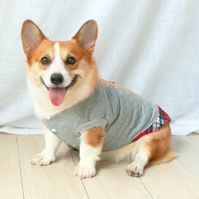 Kahes värvitoonis jope koerale