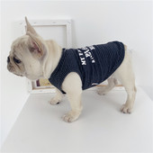 Vestă din bumbac cu inscripție pentru câini