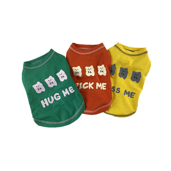 Vesta pentru caini in trei culori