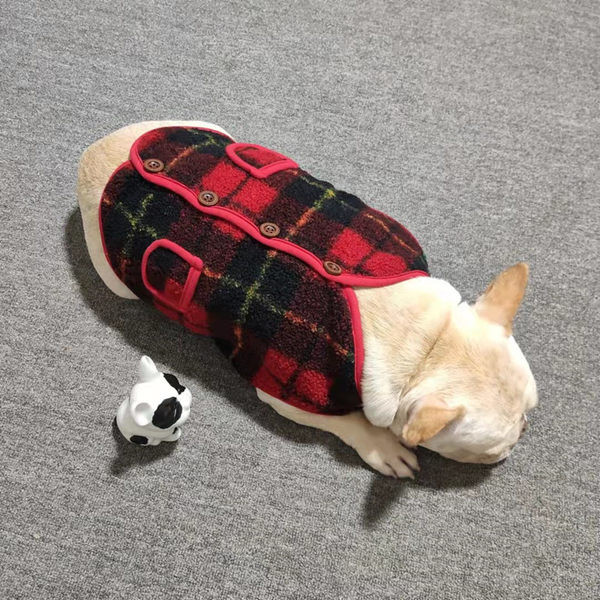 Koera ruuduline vest nööpidega