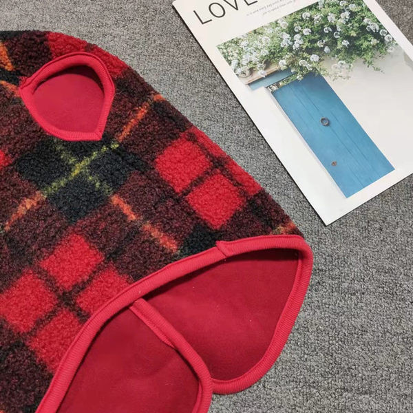 Koera ruuduline vest nööpidega