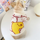 Kootud aplikatsiooniga koerakampsun