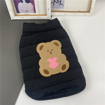 Vestă căptușită pentru câini cu aplicație